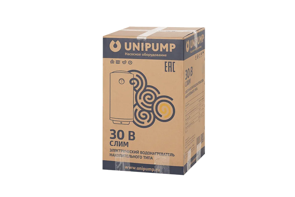 Водонагреватель нак. типа СЛИМ 80 В (верт.) UNIPUMP