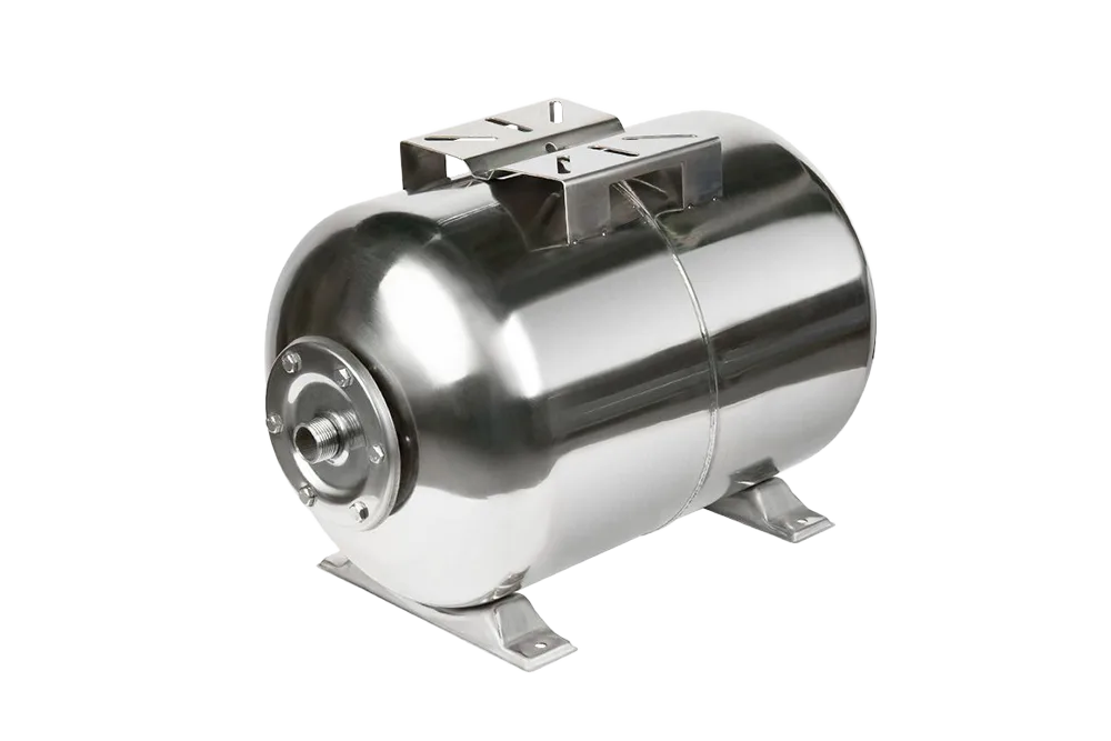 Гидроаккумулятор 50л, (гор.), нерж. сталь, мембрана EPDM UNIPUMP
