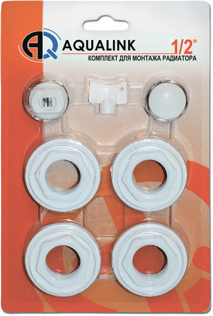 Комплект для монтажа радиатора 1/2, 7 элементов (40)
