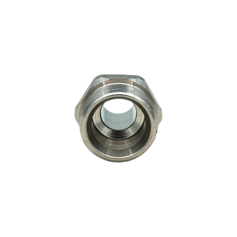 Ниппель для коллекторной группы под расходомер 1/2" нар х 3/4" нар (евроконус) (500/10) СС02742