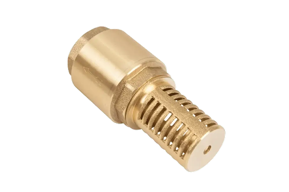 Обр. клапан 1/2" с сеткой (сетка-латунь, толкатель-латунь) UNIPUMP