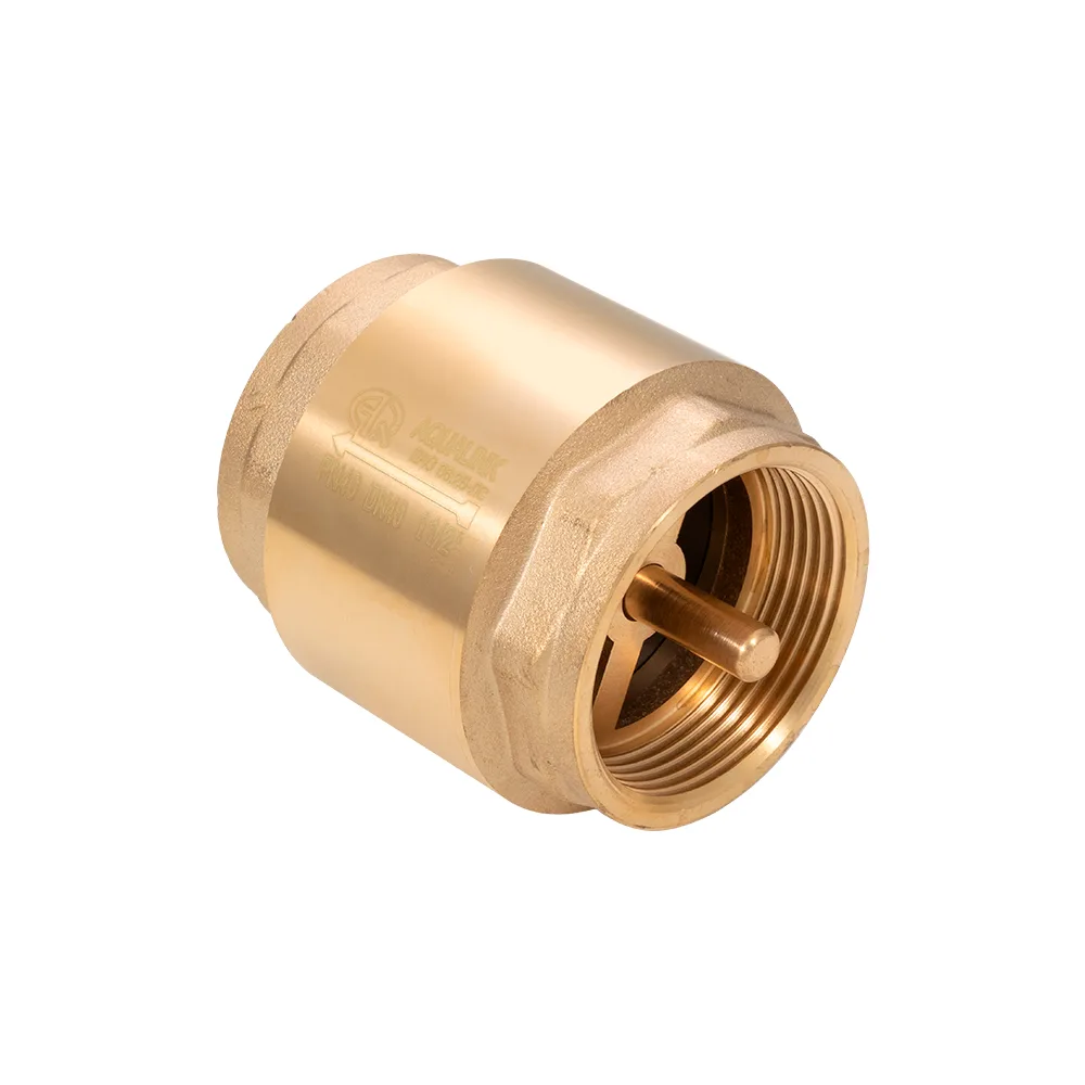 Обратный клапан с лат. сердечником 1 1/4" Aqualink