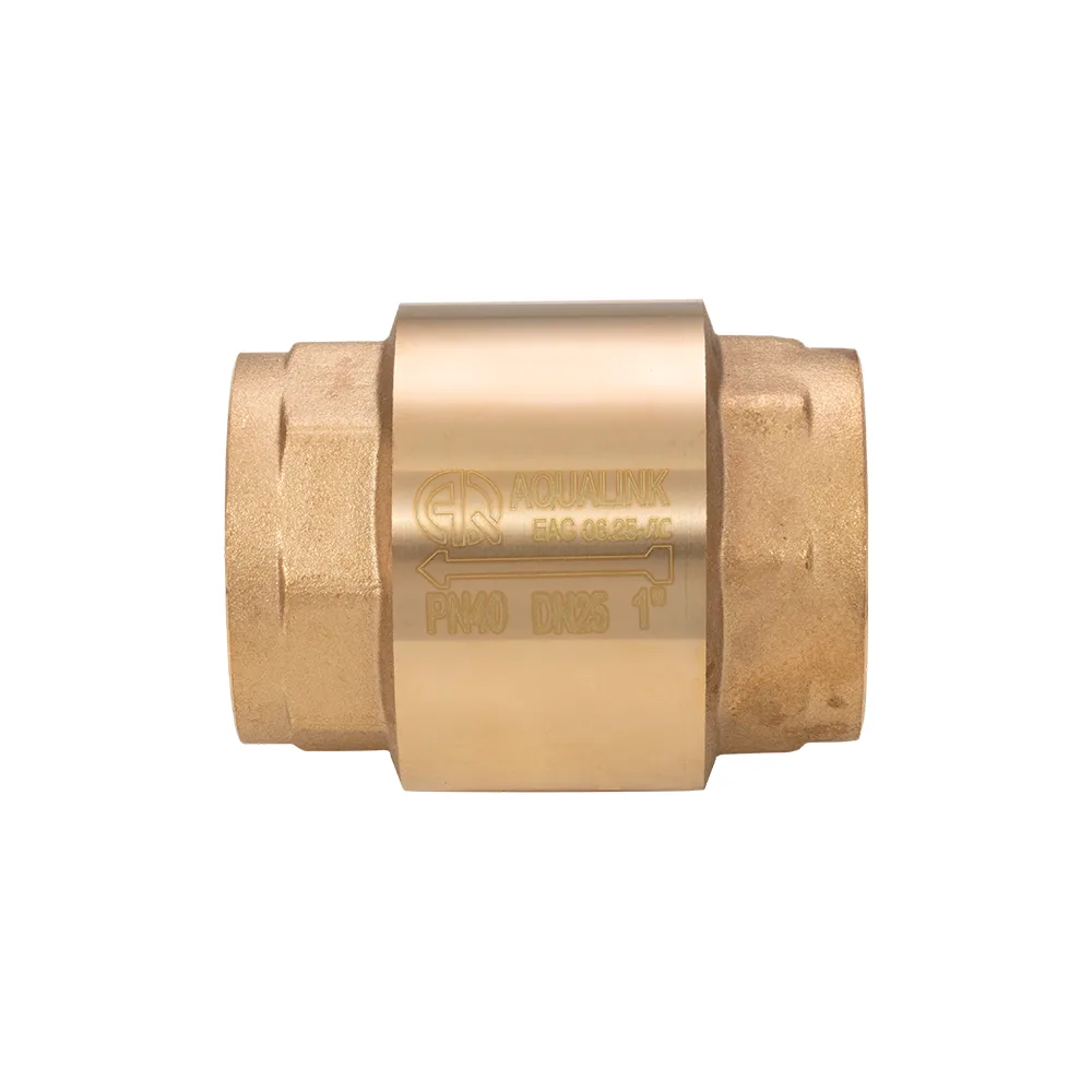 Обратный клапан с лат. сердечником 1" Aqualink