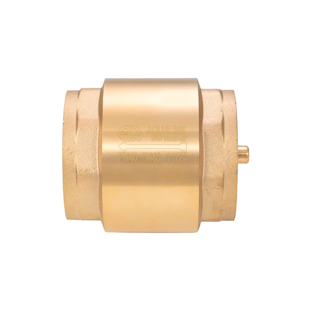 Обратный клапан с лат. сердечником 1 1/2" Aqualink