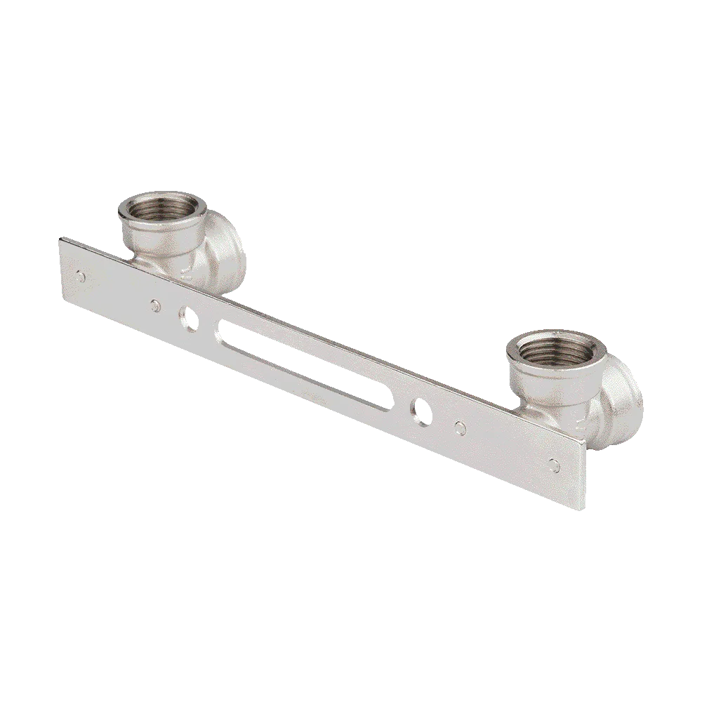 Уголки на планке для смесителя 1/2"вн x1/2"вн - 2 (25/1)