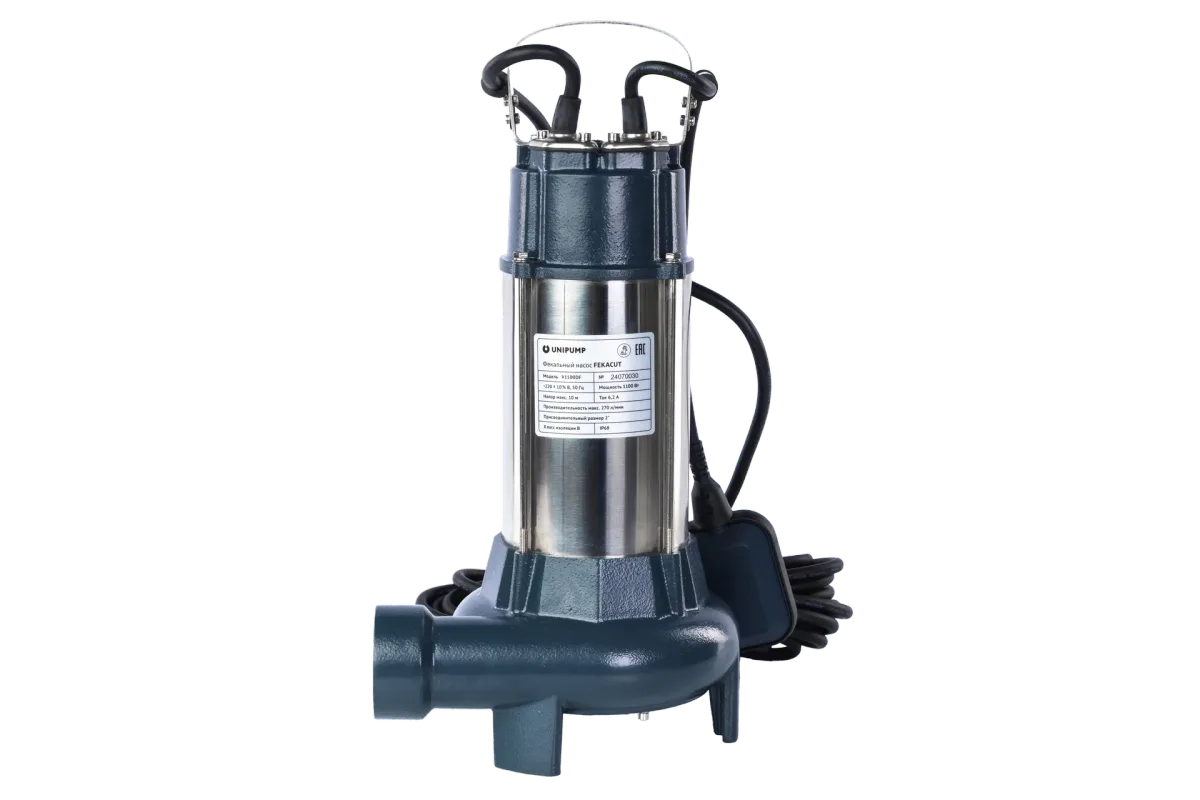 Фекальный насос FEKACUT V1100DF UNIPUMP