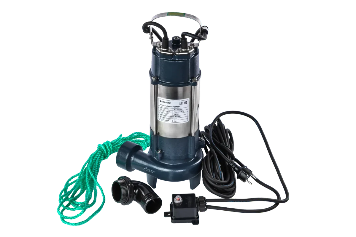 Фекальный насос FEKACUT V750DF UNIPUMP