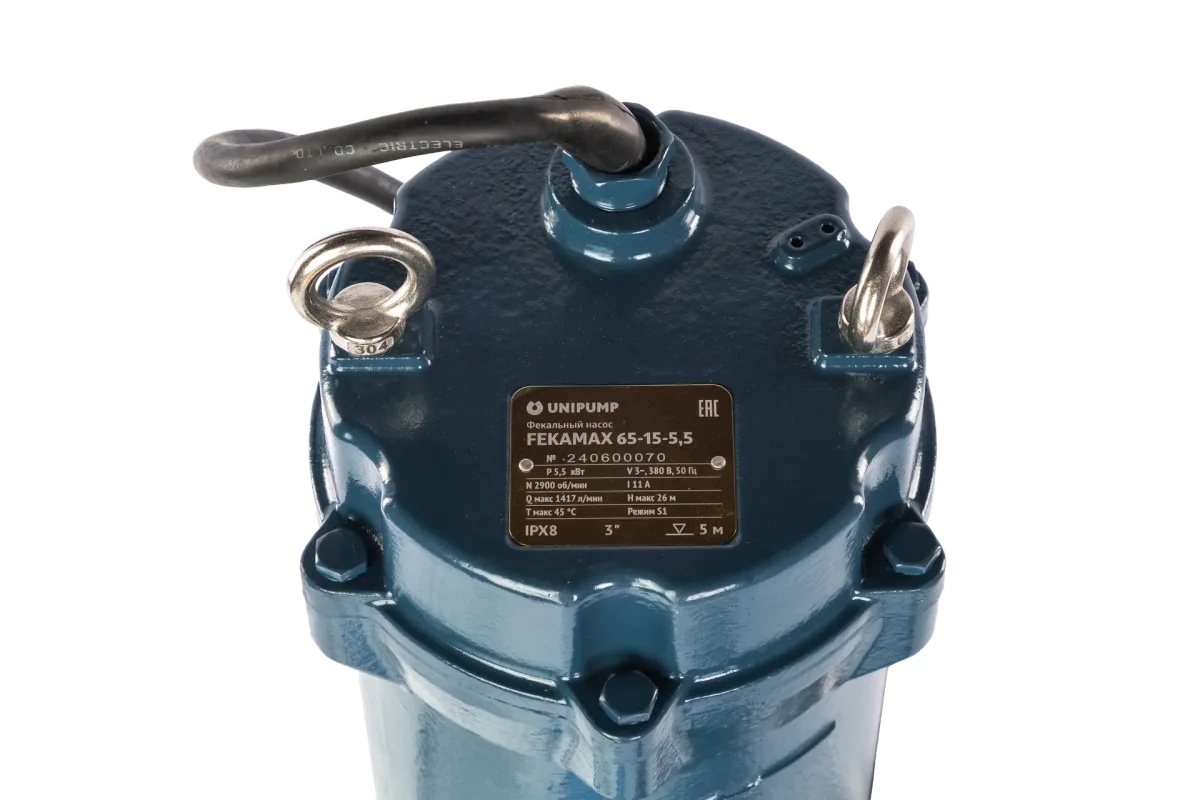 Фекальный насос FEKAMAX 65-15-5,5 UNIPUMP