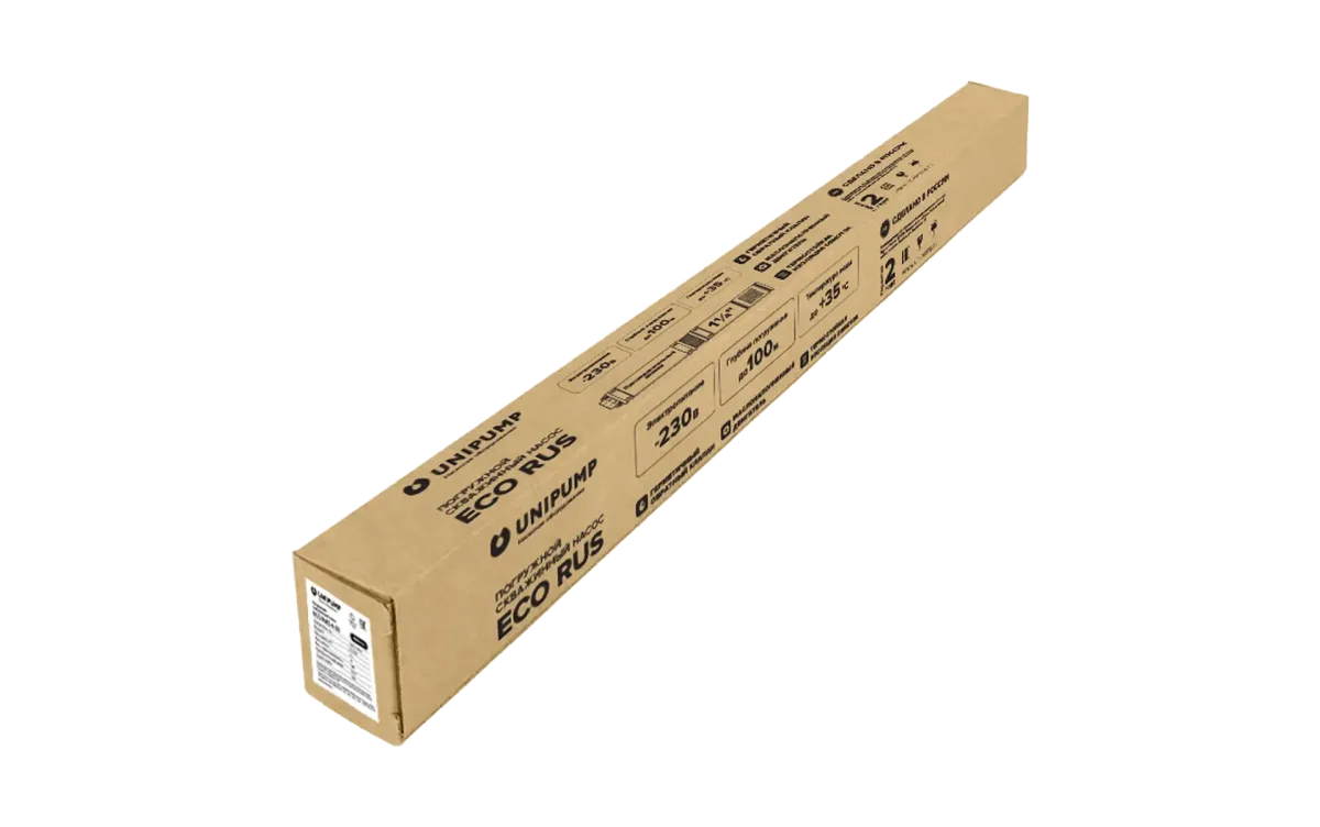 Погружной скважинный насос ECO RUS 4-95 (2,2 кВт, 1 м)