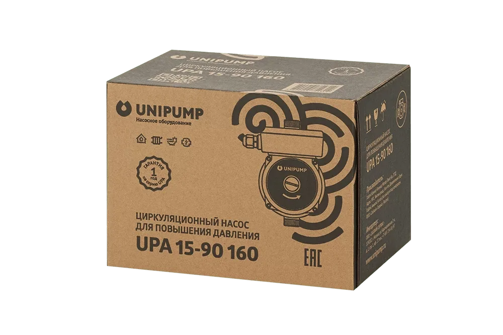 Насос циркуляц. (для пов. давления) UPА 15-120 195 UNIPUMP
