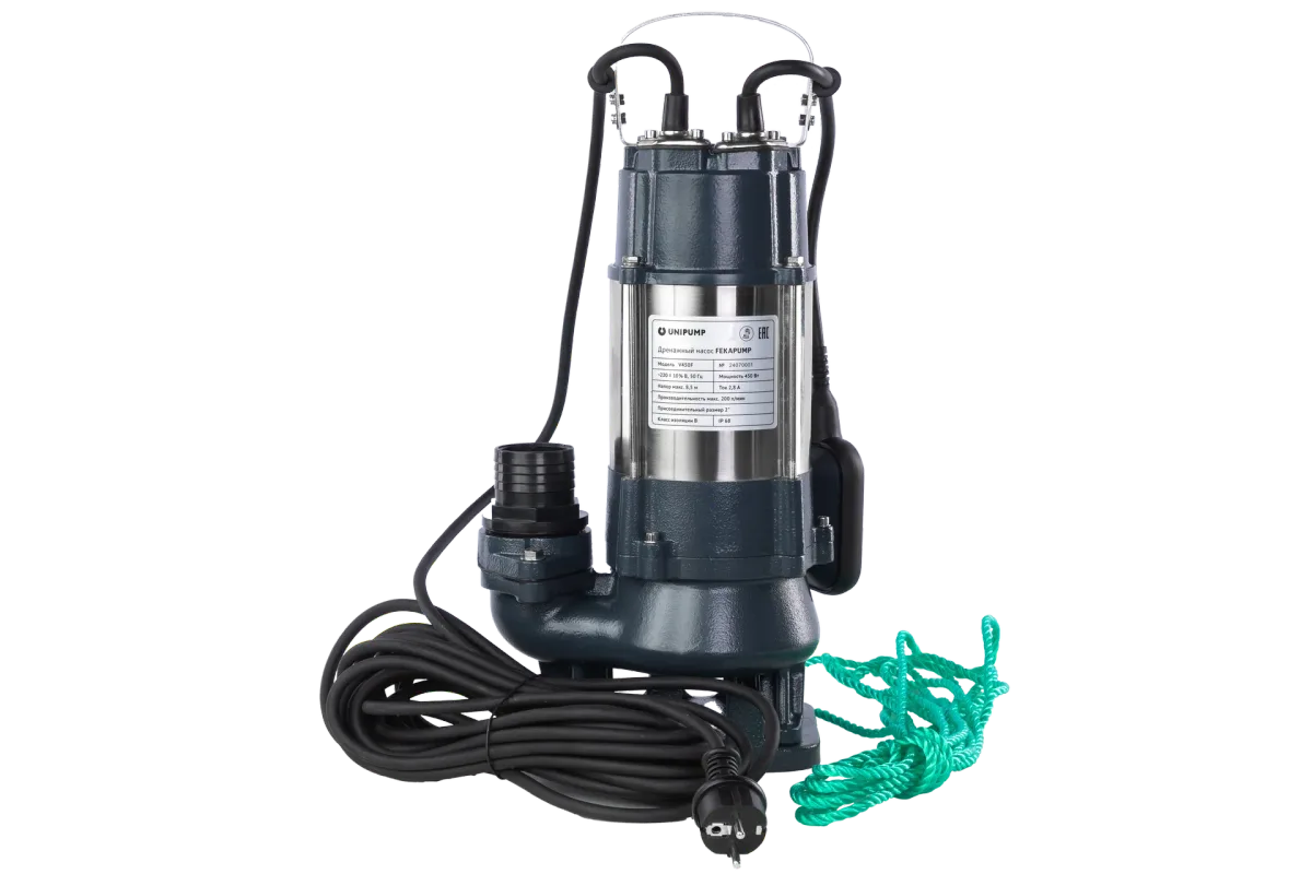 Фекальный насос FEKAPUMP V 450F