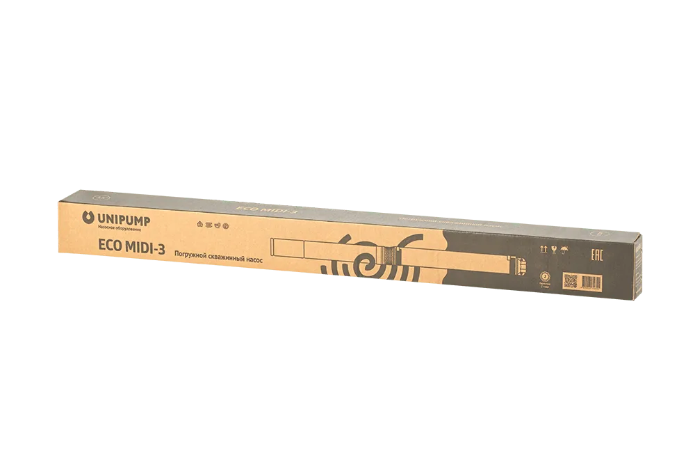 Погружной скважинный насос ECO MIDI-5 (1,5кВт, 2м) UNIPUMP