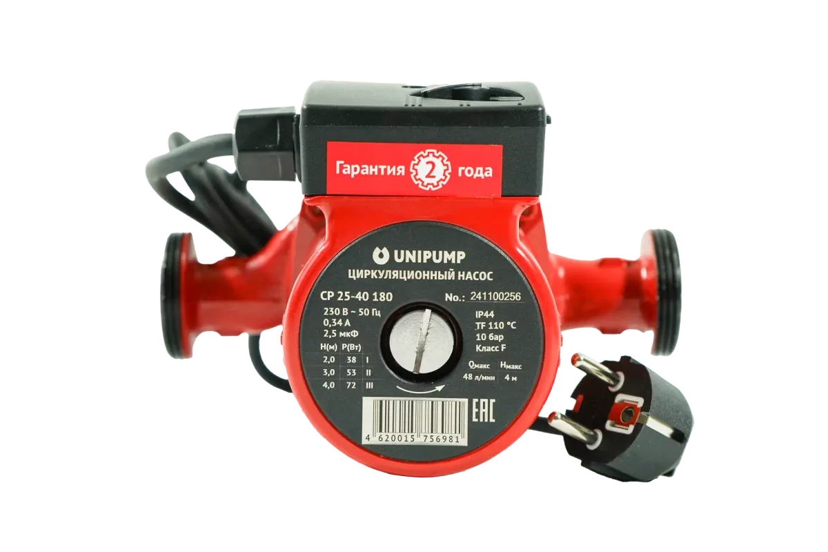 Насос циркуляц. (отопл.) CP 32-60 180 UNIPUMP