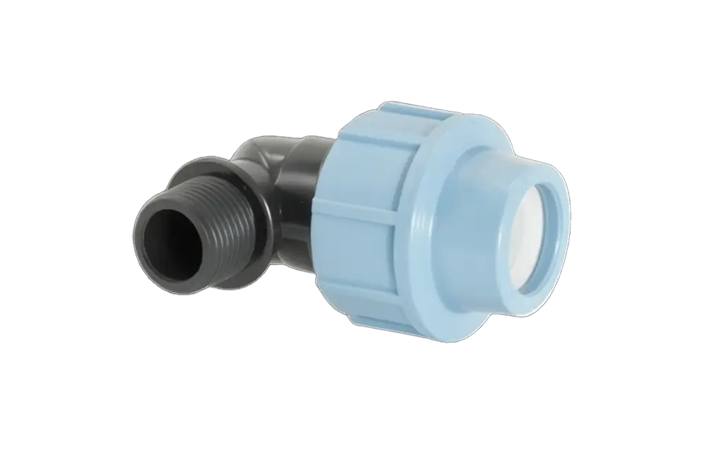 Отвод 90 с нар.резьбой TM 265009 ф25 х3/4"