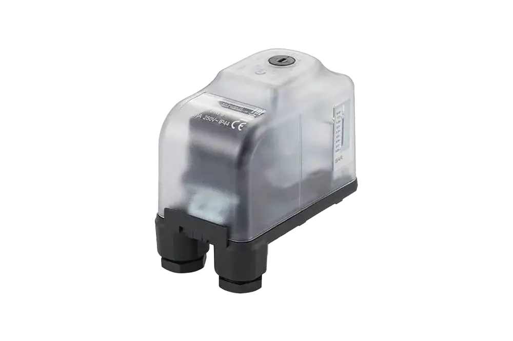 Реле давления РМ/5 с град.шкалой (вращ. гайка) 1/4" UNIPUMP