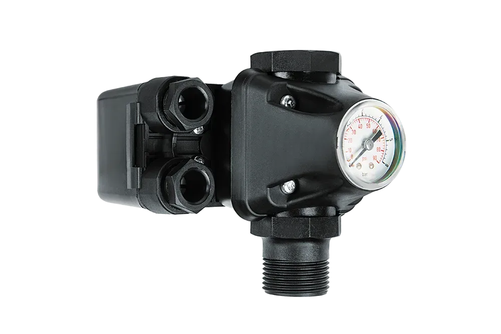 Реле давления с манометром РМ 5/3W UNIPUMP