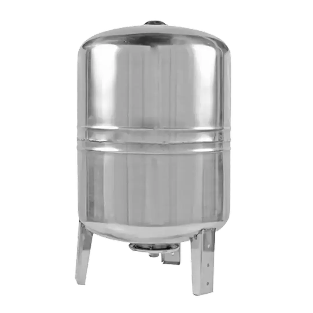Гидроаккумулятор 80л, (вер.), нерж. сталь, мембрана EPDM UNIPUMP