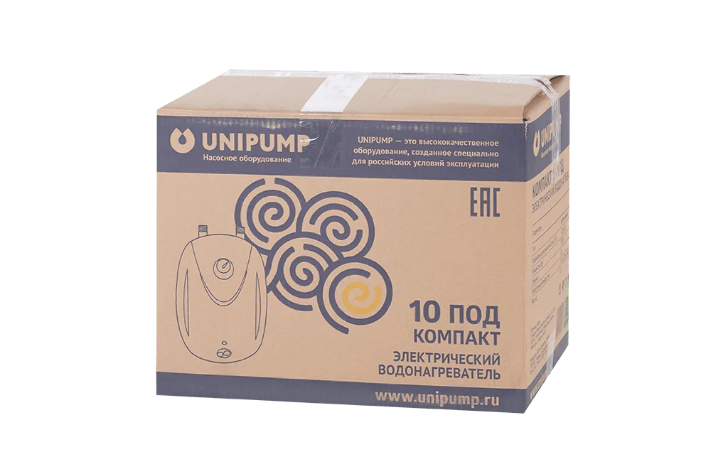 Водонагреватель нак. типа КОМПАКТ 15 над UNIPUMP