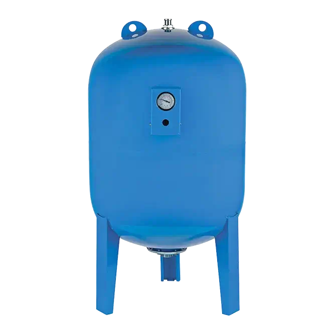 Гидроаккумулятор 150л.(вер) с манометром UNIPUMP