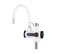 Кран-водонагреватель проточного типа BEF-008AF с дисплеем и гибким изливом (силикон)