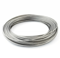 Нержавеющий трос для колодцев и скважин AISI 304 7X7-5.0MM (500м) GARDANA