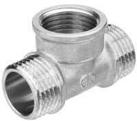 Тройник 1/2"x1/2"x1/2" нар-вн-нар (100/10)