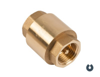 Обр. клапан 1/2" магистральный (толкатель латунь) UNIPUMP