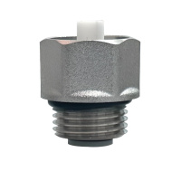 Клапан отсекающий, обратный, 1/2" x 3/4" никель