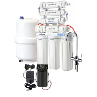 Семиступенчатая система обратного осмоса Unicorn FRO-7P  с помпой