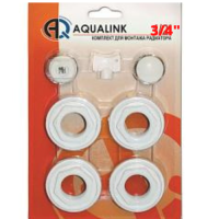 Комплект для монтажа радиатора 3/4, 7 элементов (40)