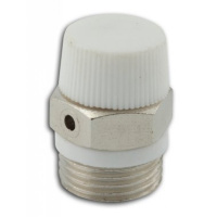 Воздухоотводчик ручной с пластиковой ручкой  1/2'' (кран Маевского) (1000/10)