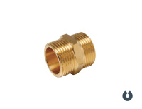 Ниппель 1" нр х 11/4" нр (латунь) UNIPUMP