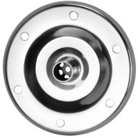 Фланец из НЕРЖАВЕЮЩЕЙ стали для Гидроаккумуляторов АКВАБРАЙТ. Подключение резьба  3/4 дюйма Фланец из НЕРЖАВЕЮЩЕЙ стали для Гидроаккумуляторов АКВАБРАЙТ. Подключение резьба  3/4 дюйма