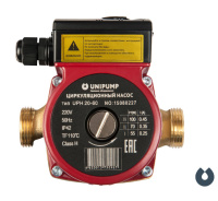 Насос циркуляц. (ГВС) UPH 20-60 130 UNIPUMP