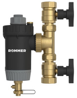 Магнитный сепаратор шлама с щетками поворотный, ВР 1" корпус- композит