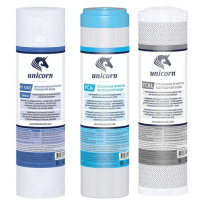 К-СА unicorn  комплект картриджей (СТАНДАРТНАЯ ОЧИСТКА)