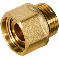 Клапан отсекающий, обратный, 3/8" x 1/2" (без покрытия)