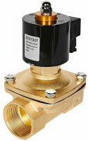 Клапан соленоидный (электромагнитный), прямого действия, НО, 220В, G1 1/2, EPDM