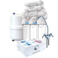 Шестиступенчатая система обратного осмоса Unicorn FRO-6NP  c помповым блоком