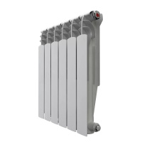 Радиатор алюминиевый 500/100 10 секций, ОПТИМА Радиатор алюминиевый 500/100 10 секций, ОПТИМА