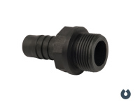 Фитинг "елочка" 1" пластик, НР