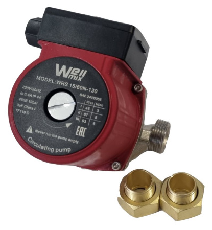 Циркуляционный насос WRS 15/60 N (130 мм, корпус - нерж.сталь)