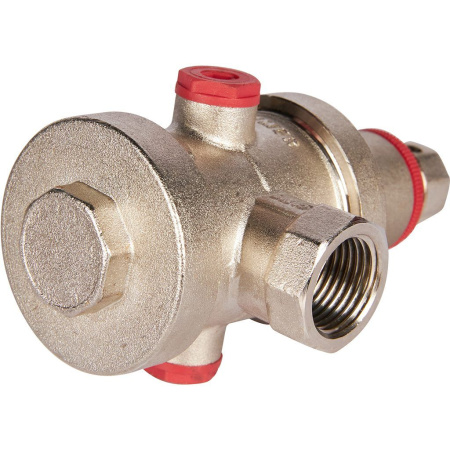 Редуктор давления PN25 вн/вн 3/4  с выходом под манометр