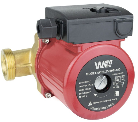 Циркуляционный насос WRS 32/40 B (180 мм, корпус - латунь)