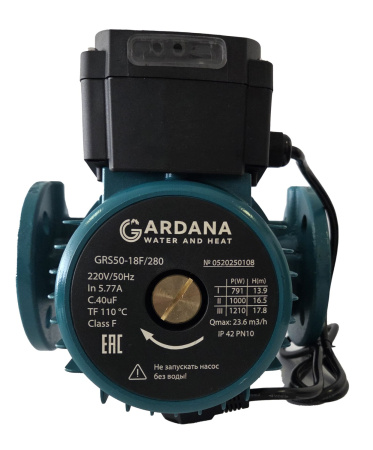 Циркуляционный насос GRS40-9F (3 скорости, 220В)