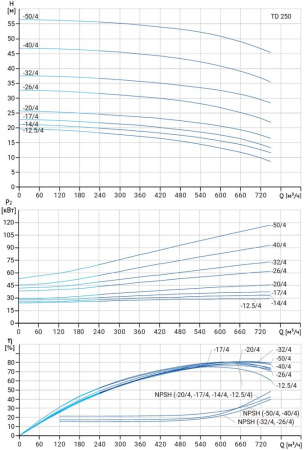 Циркуляционный насос TD 250-14/4Т, BQQE (37.0 кВт, 380В, 1500об/мин)
