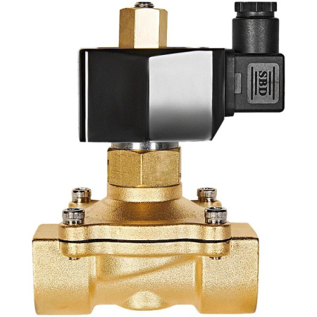 Клапан соленоидный (электромагнитный), прямого действия, НО, 24В, G3/4, EPDM