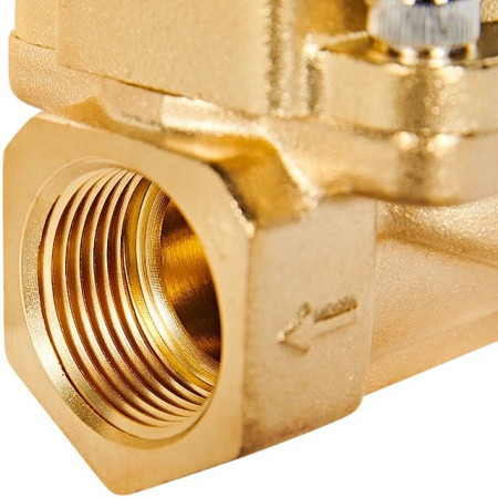 Клапан соленоидный (электромагнитный), непрямого (пилотного) действия, НЗ, 24В, G1/2, EPDM