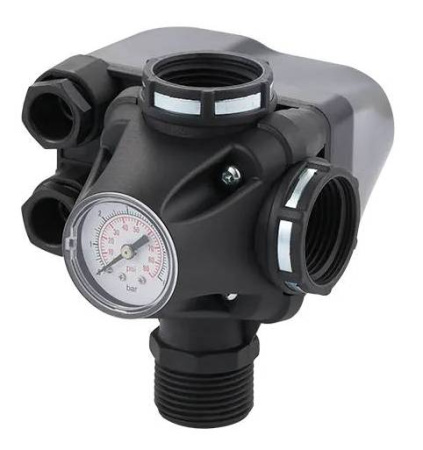 Реле давления с манометром РМ 5/3W UNIPUMP