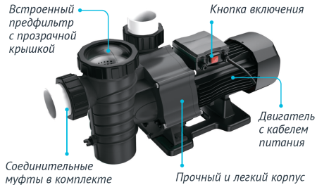 Насос для бассейна JET POOL SPP 2200